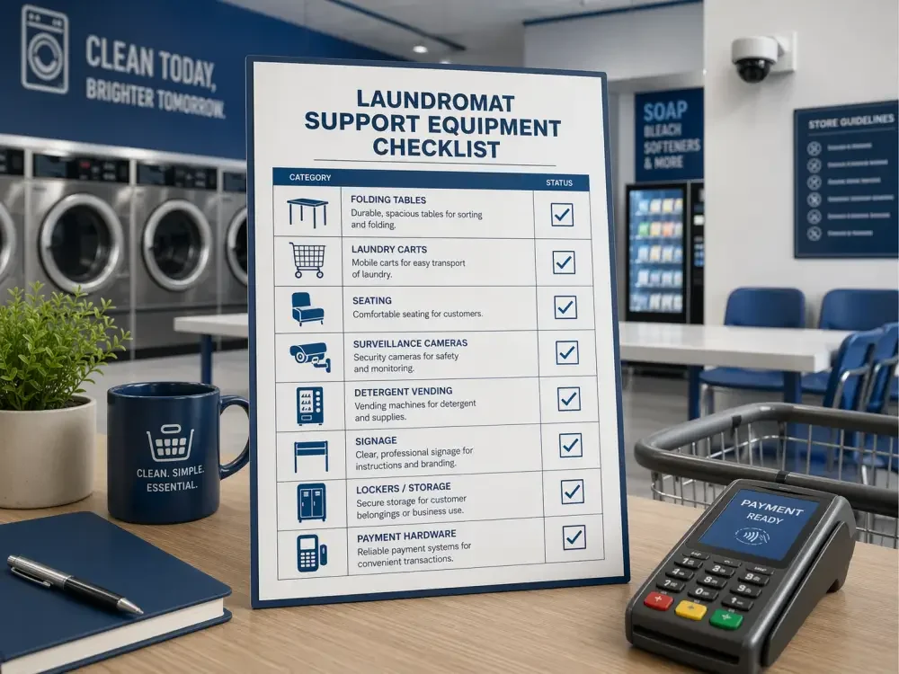 laundromat laundromat equipment checklist 3